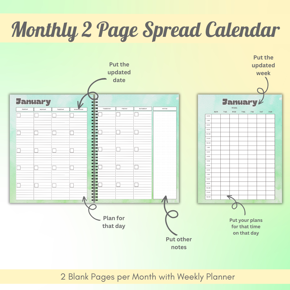 PTA president organizer mockups