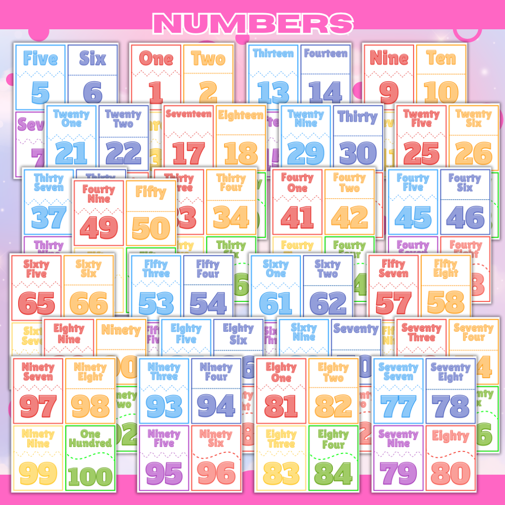 Printable alphabet puzzle cards mockup