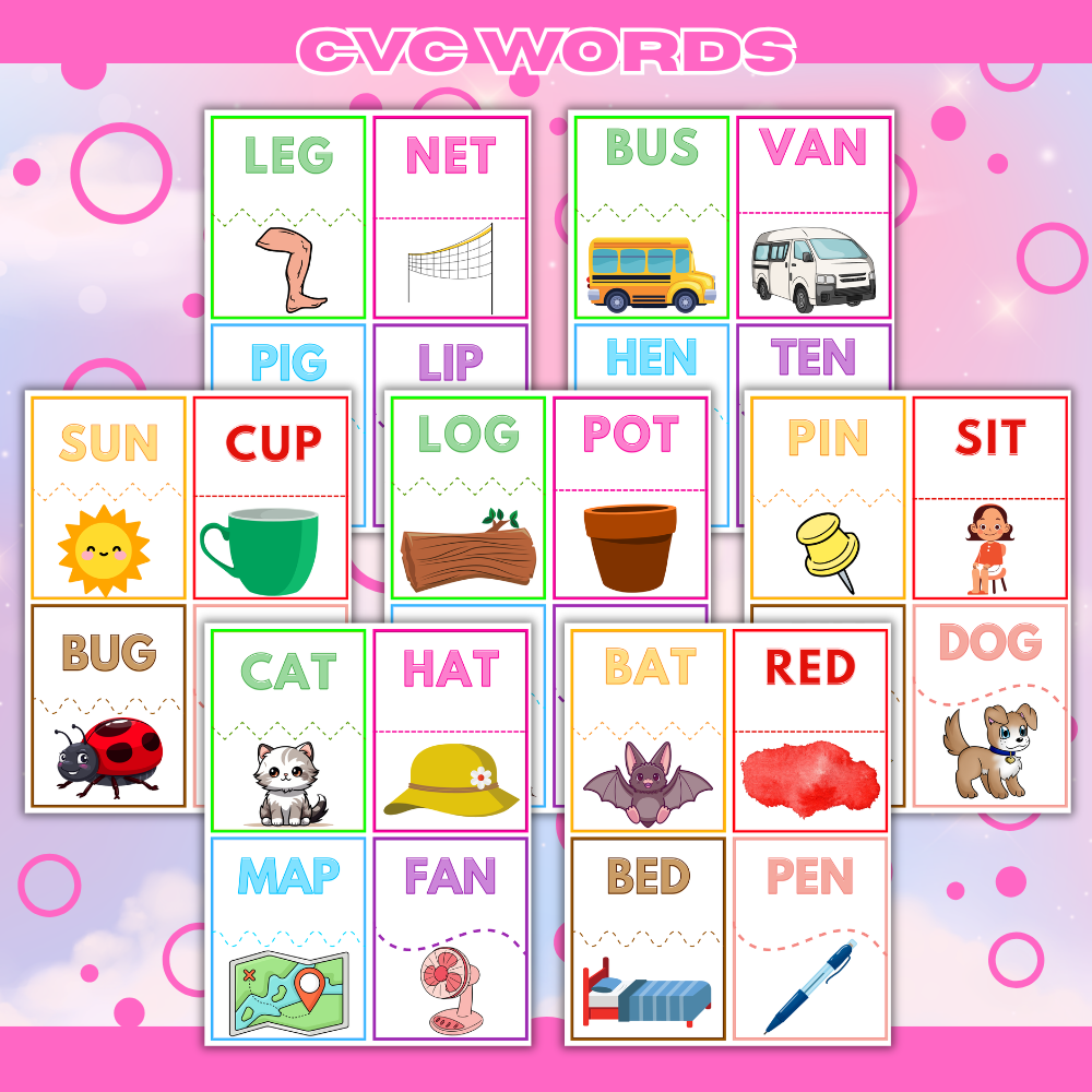 Printable alphabet puzzle cards mockup